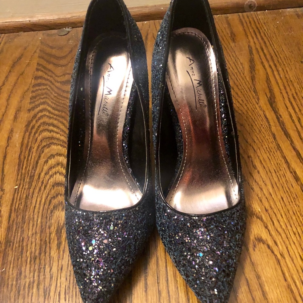 Anne Michelle sparkly heels